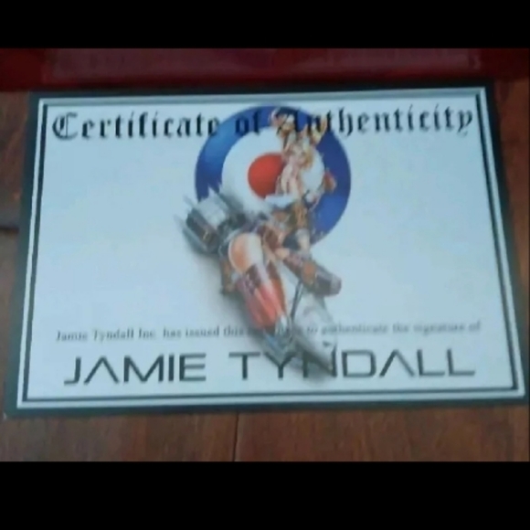 Star Wars Death Rage #1 Leia 11 X 17 Jamie Tyndall Naughty Art Print With COA - Picture 2 of 2